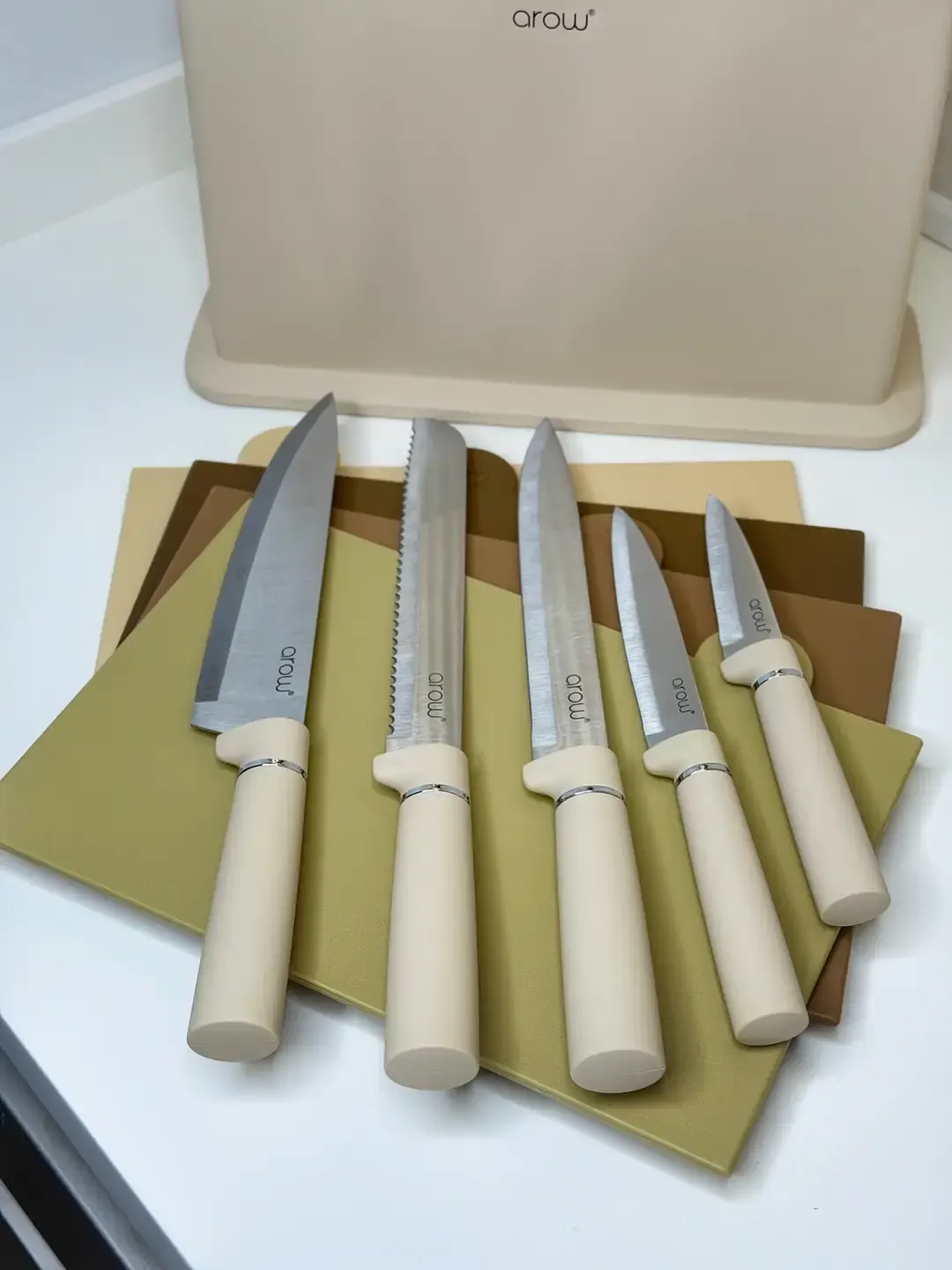 Vinga Bıçaklı Kesme Tahtası Set — görsel 3