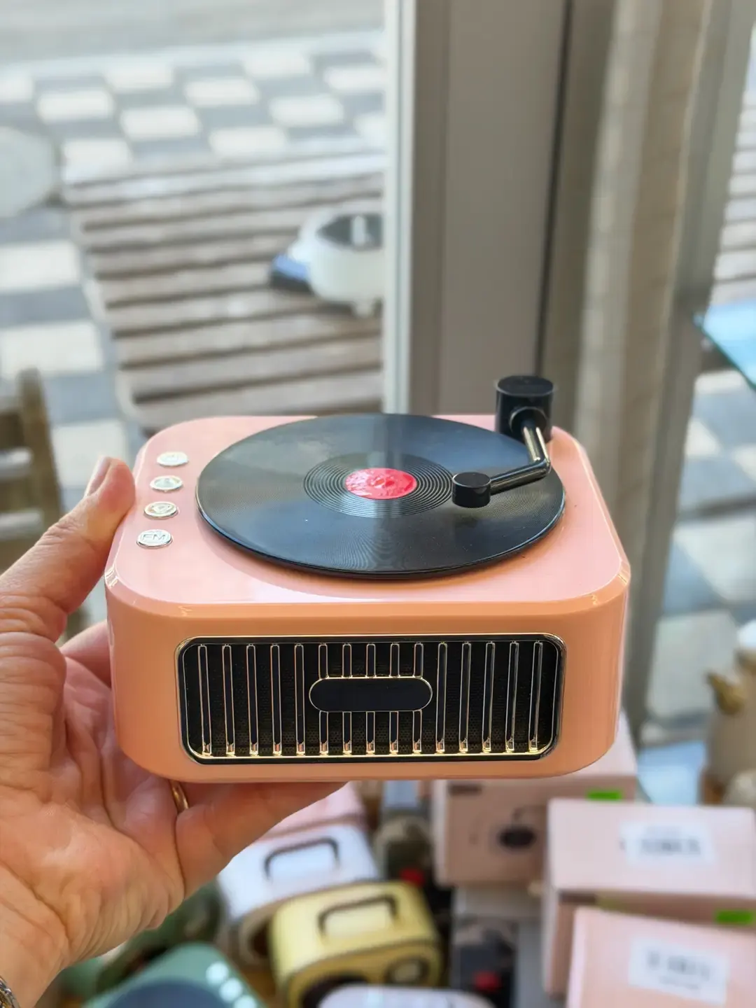 Plak Görünümlü Ses Bombası Pembe — görsel 2