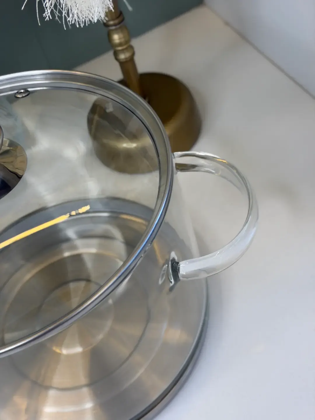 3.5 Litre Cam Tencere — görsel 4