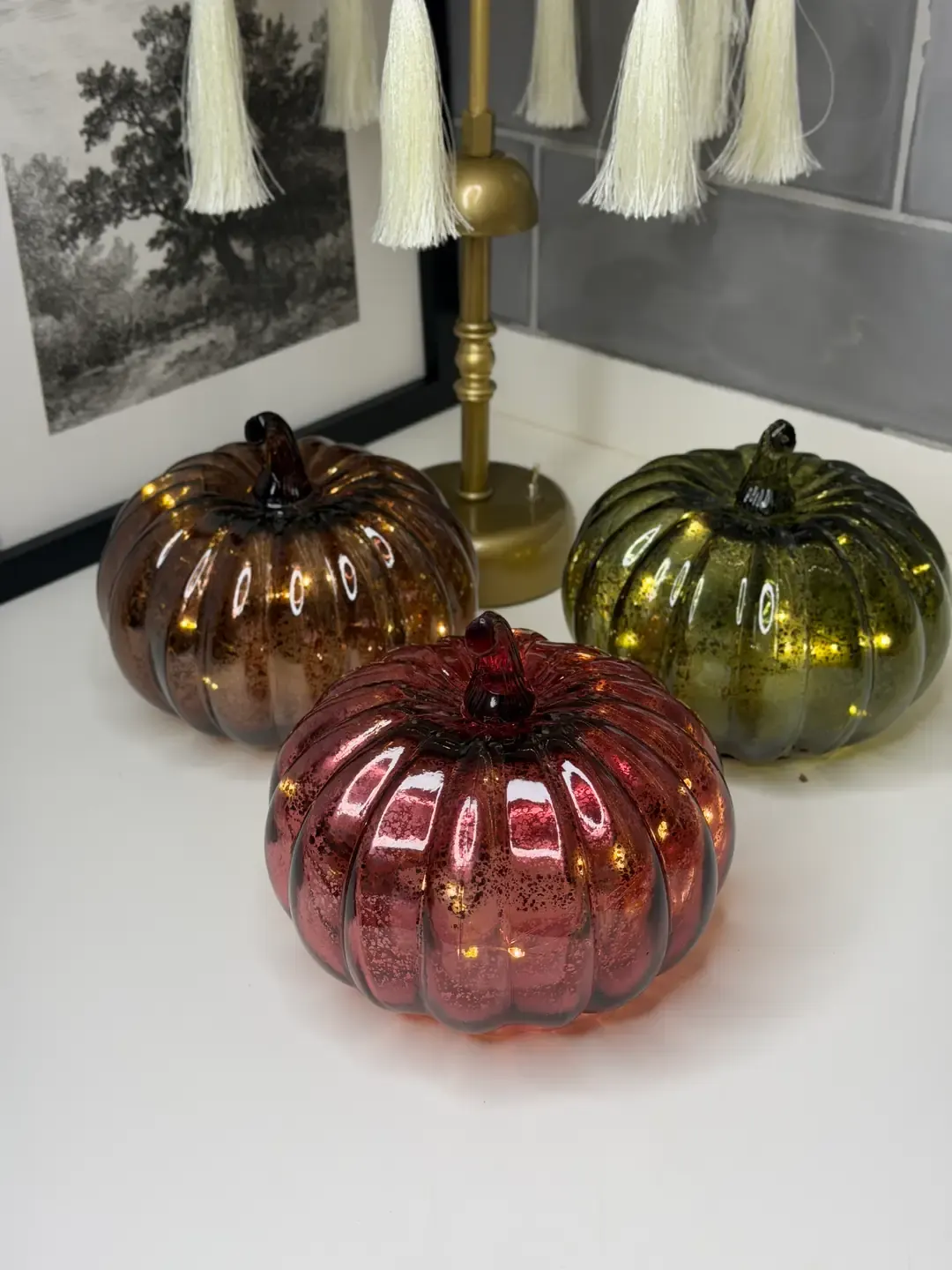 Bordo Bal Kabağı Led — görsel 3