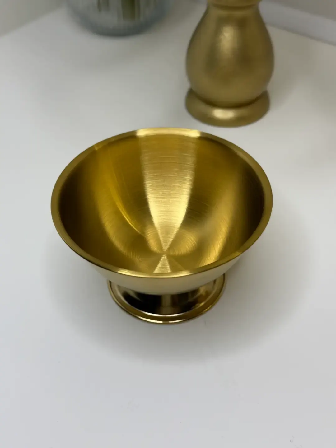 Orta Boy Ayaklı Gold Sunumluk — görsel 2