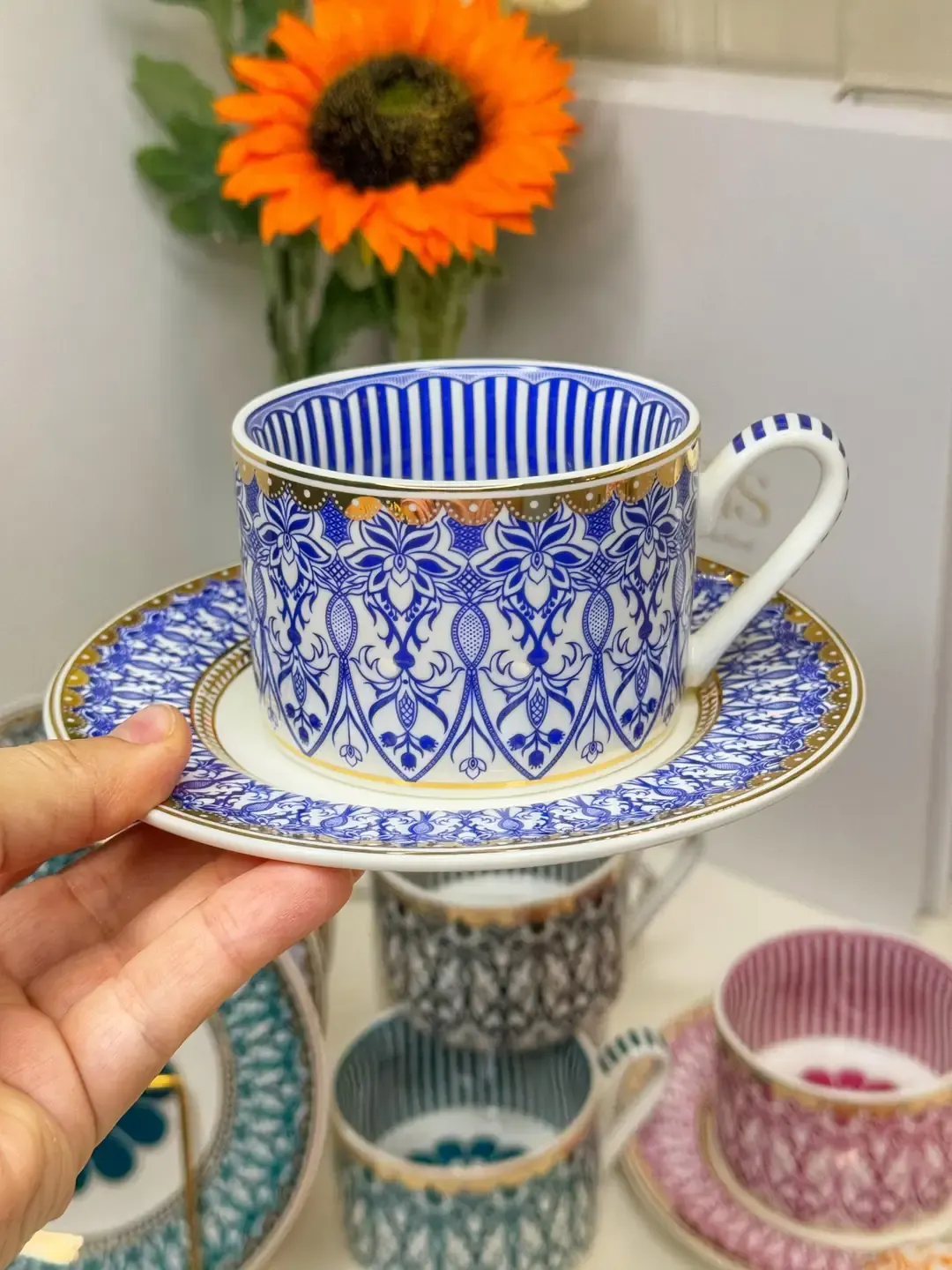 Festival 6 Kişilik Porselen Çay Fincanı — görsel 2