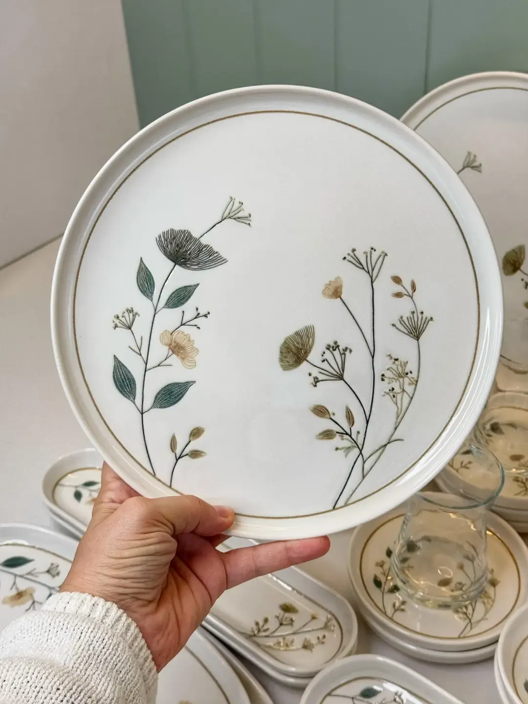 Bloom 29 Parça 6 Kişilik Porselen Kahvaltı Takımı — görsel 2