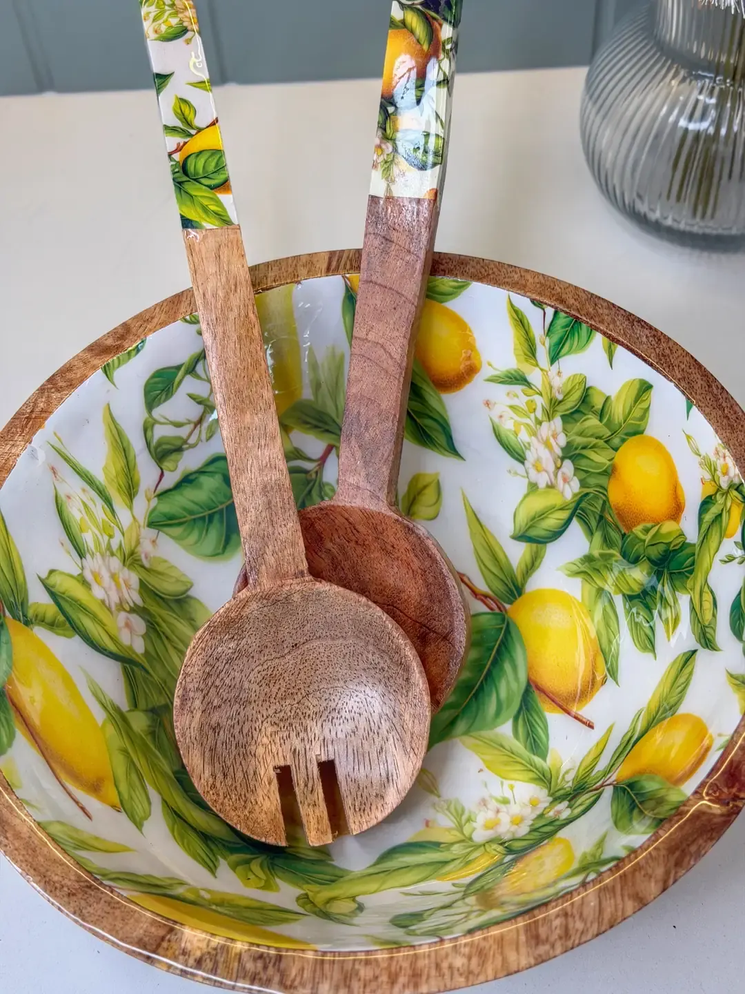 Mango Ağacı Limon Kase + 2li Servis Seti — görsel 2