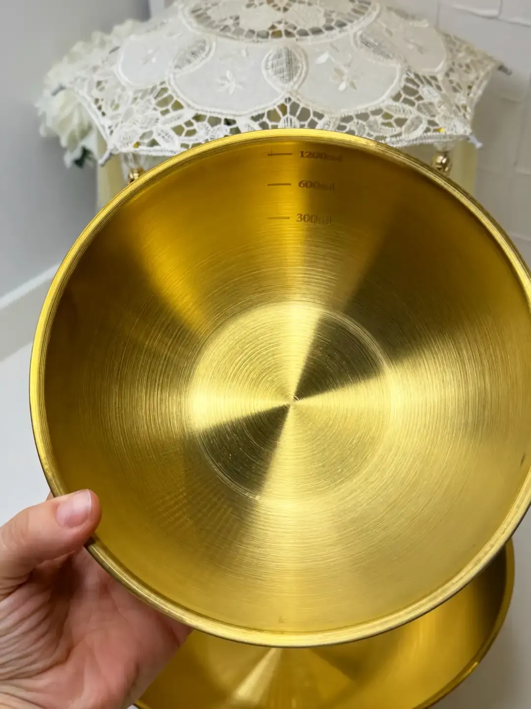 3lü Gold Karıştırma Kabı / Sunum Kasesi — görsel 6