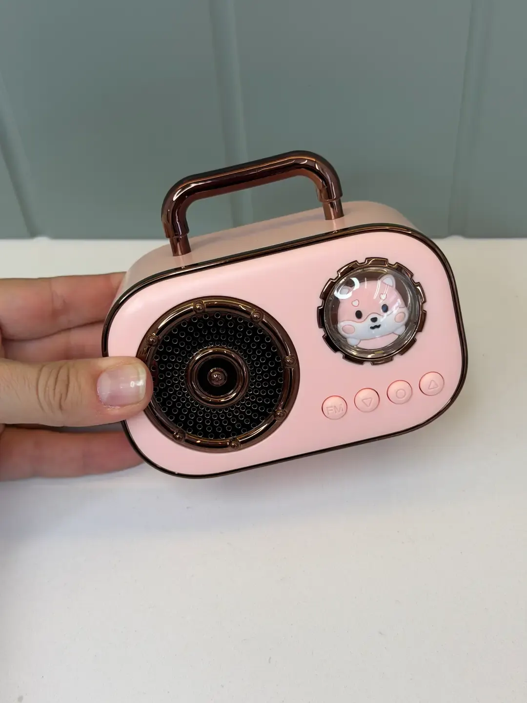 Pembe Retro Radyo / Ses Bombası — görsel 2