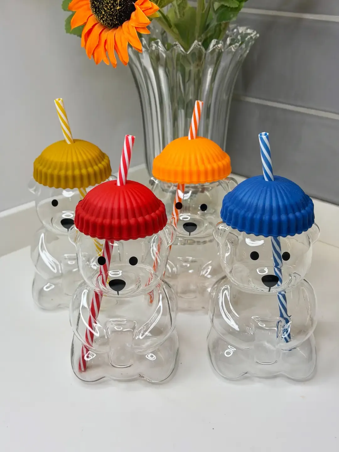 6lı Pop Ayıcık Bardak — görsel 3