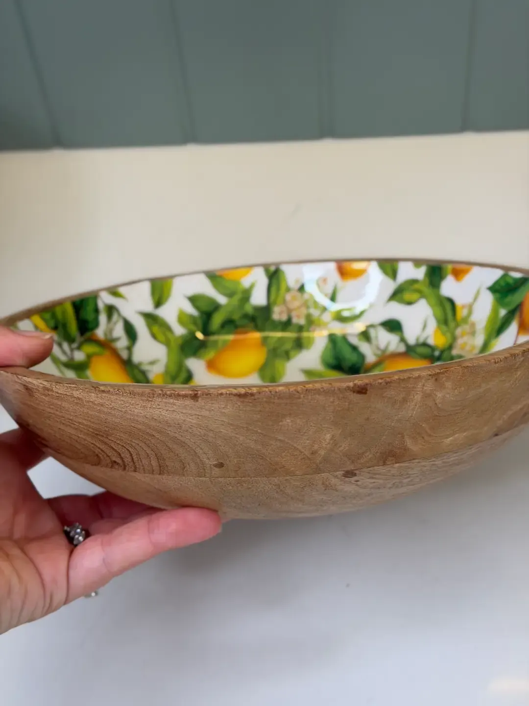 Mango Ağacı Limon Kase + 2li Servis Kaşık Seti — görsel 3