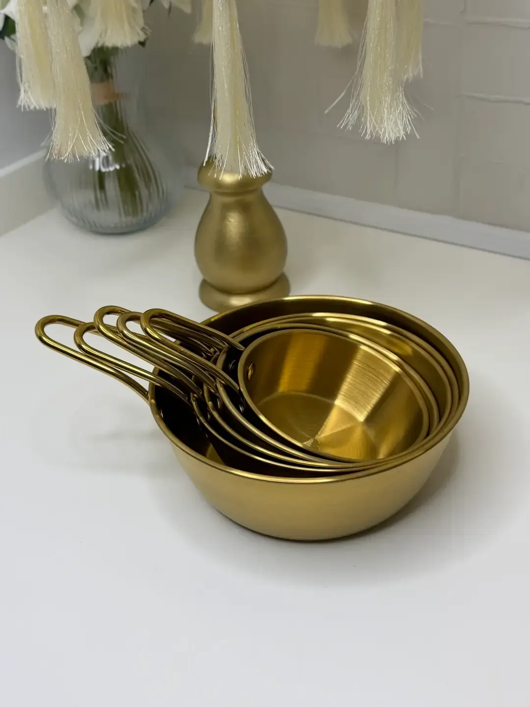 5li Tek Kulplu Gold Sunumluk Tava — görsel 9