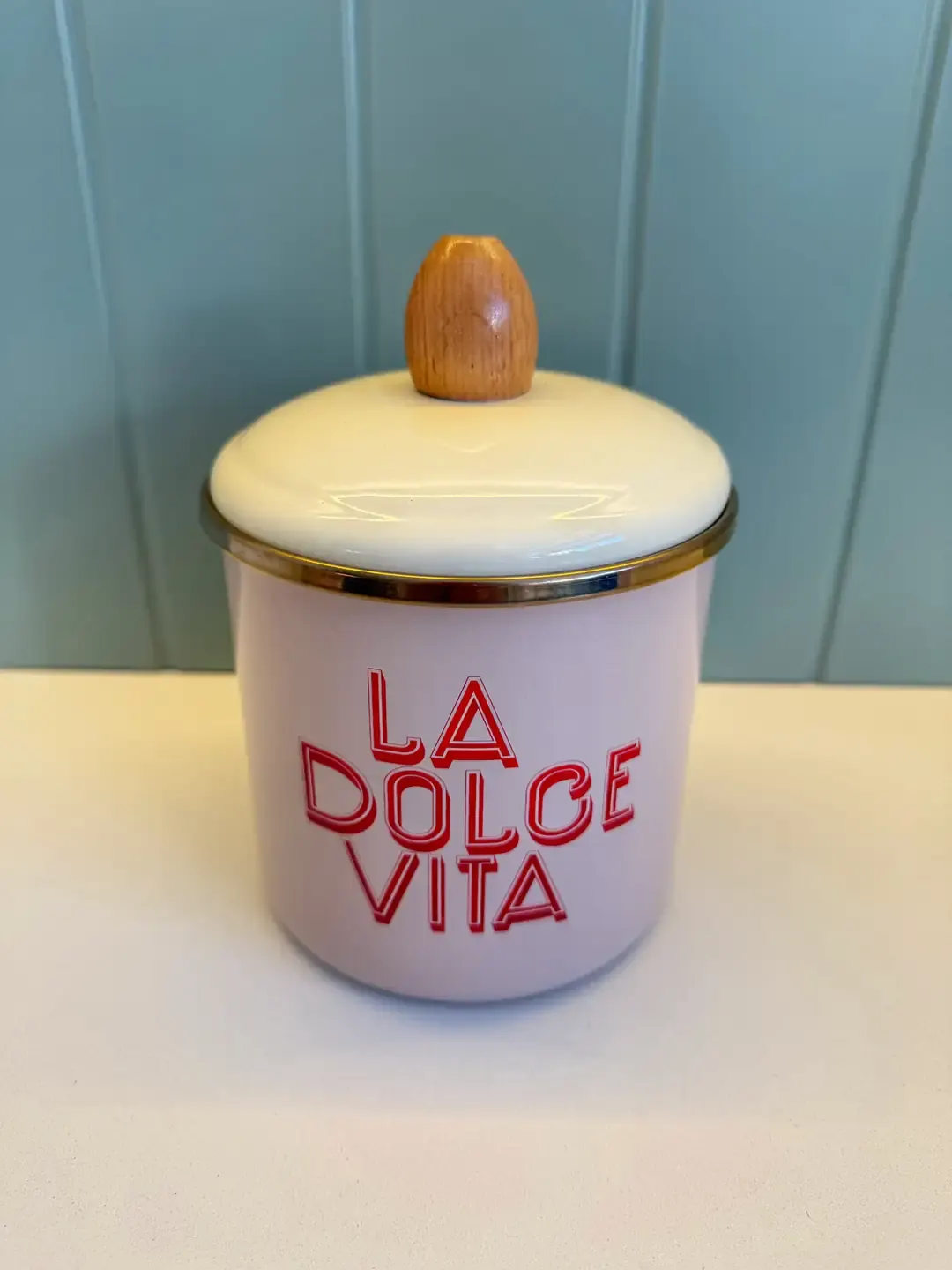 La Dolce Kavanoz&Şekerlik Emaye Set — görsel 5