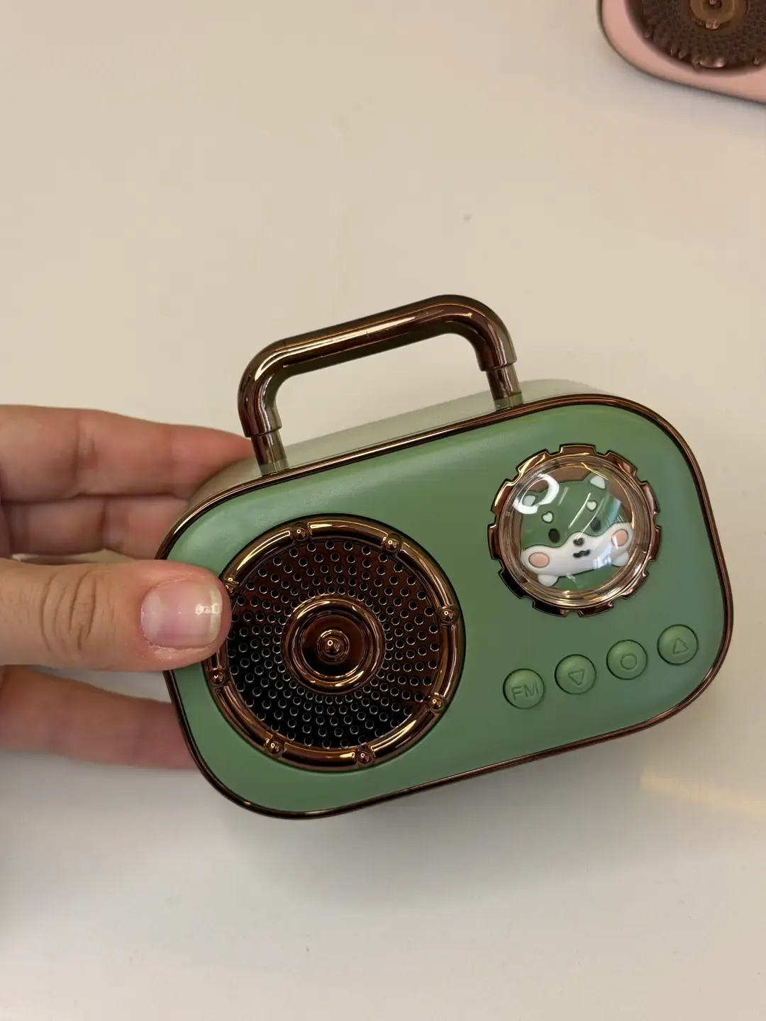 Yeşil Retro Radyo / Ses Bombası — görsel 3
