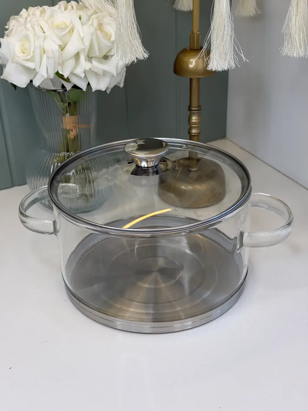 3.5 Litre Cam Tencere — görsel 2