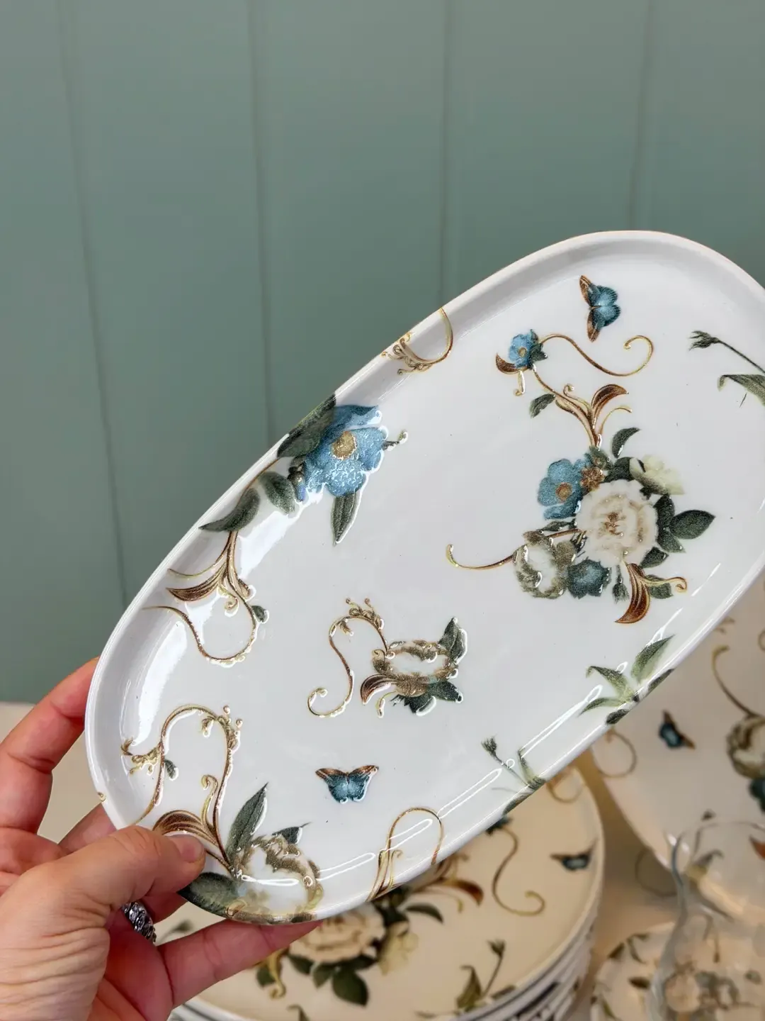 Botanical 29 Parça 6 Kişilik Porselen Kahvaltı Takımı — görsel 4