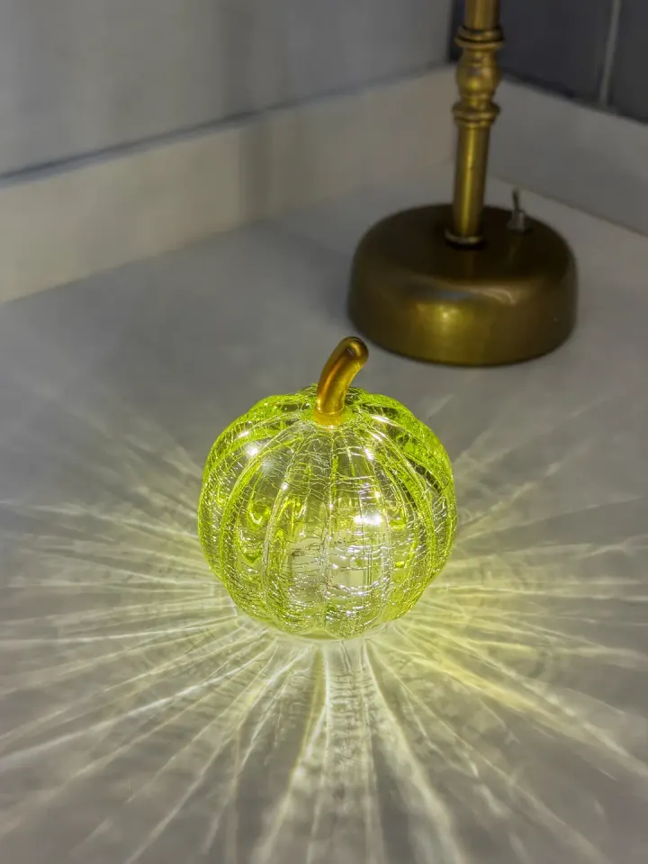 Mini Dekoratif Kabak Led Yeşil
