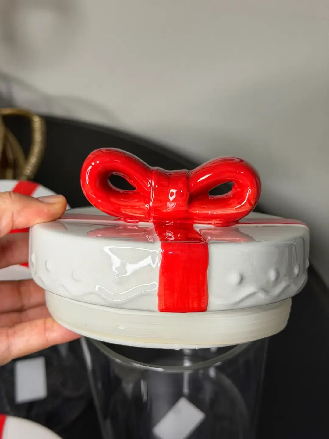 Sweet 3lü Kırmızı Cam Kavanoz Seti — görsel 3