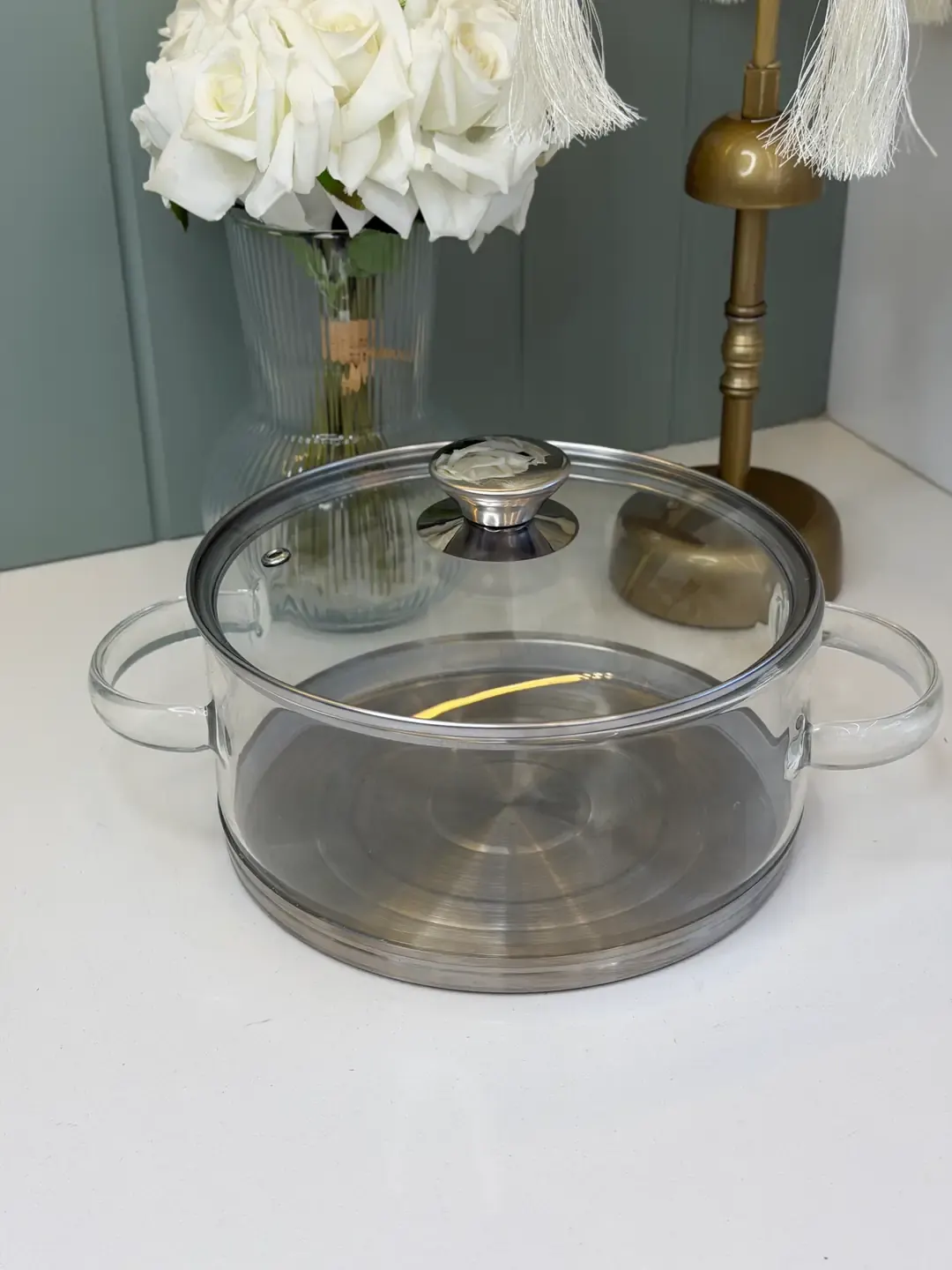 2.5 Litre Cam Tencere — görsel 4