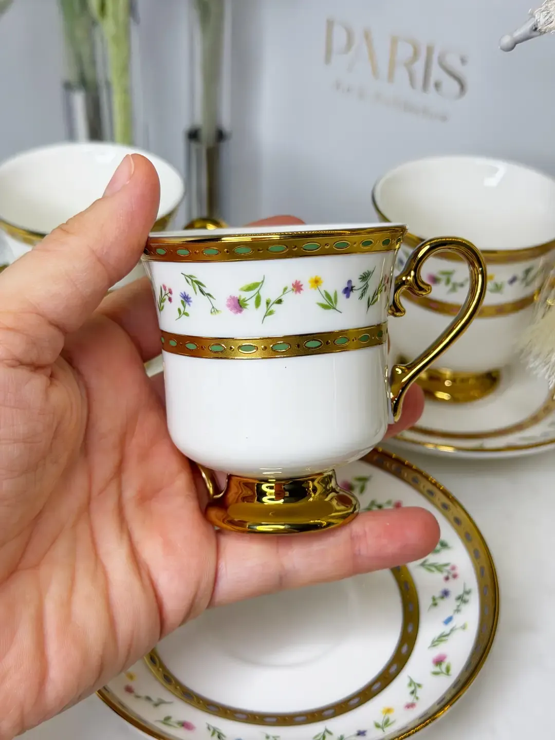 Bolera 6 Kişilik Porselen Türk Kahvesi Fincanı — görsel 3