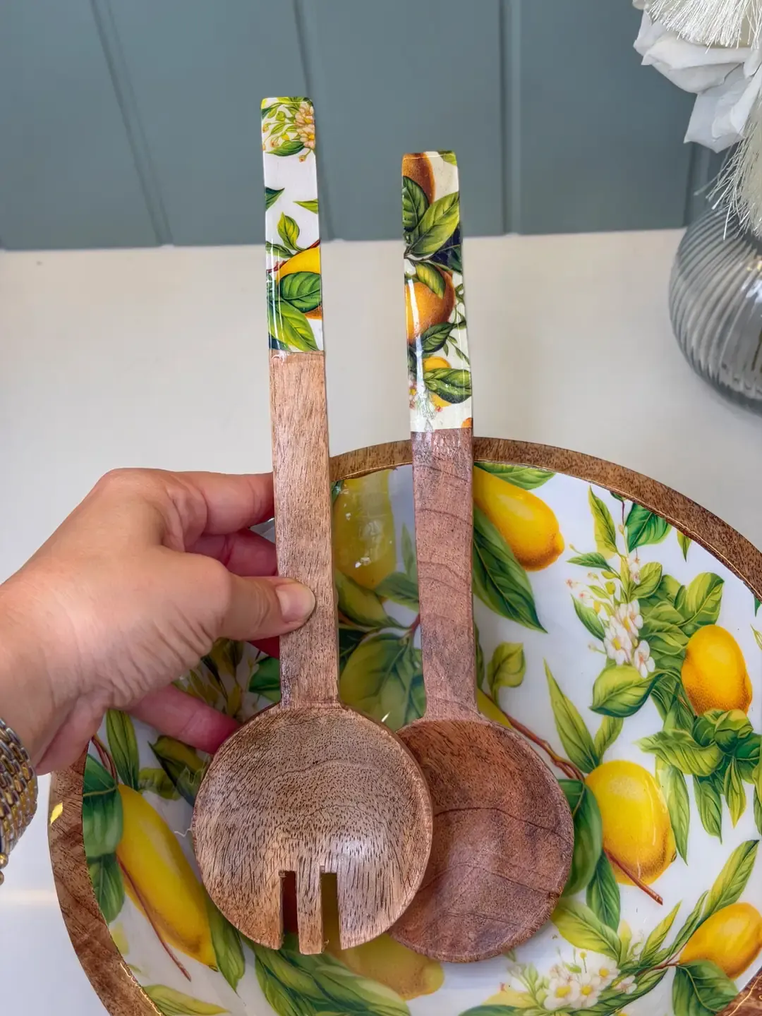 Mango Ağacı Limon Kase + 2li Servis Seti — görsel 3