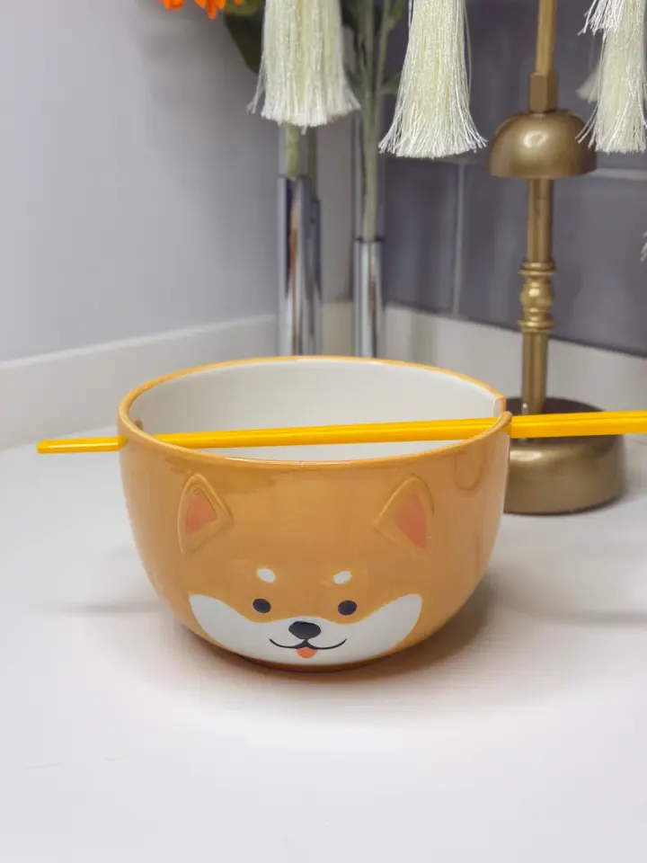 Köpek Figürlü Noodle Kasesi