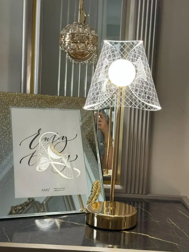 Meva Büyük Boy Gold Dokunmatik Led