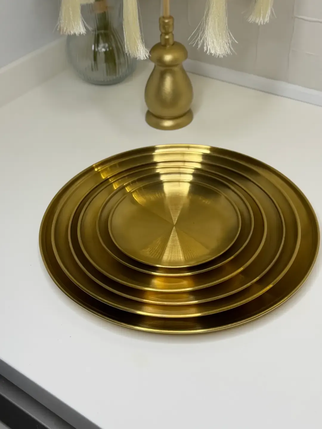 20 cm Gold Pasta Tabağı — görsel 3