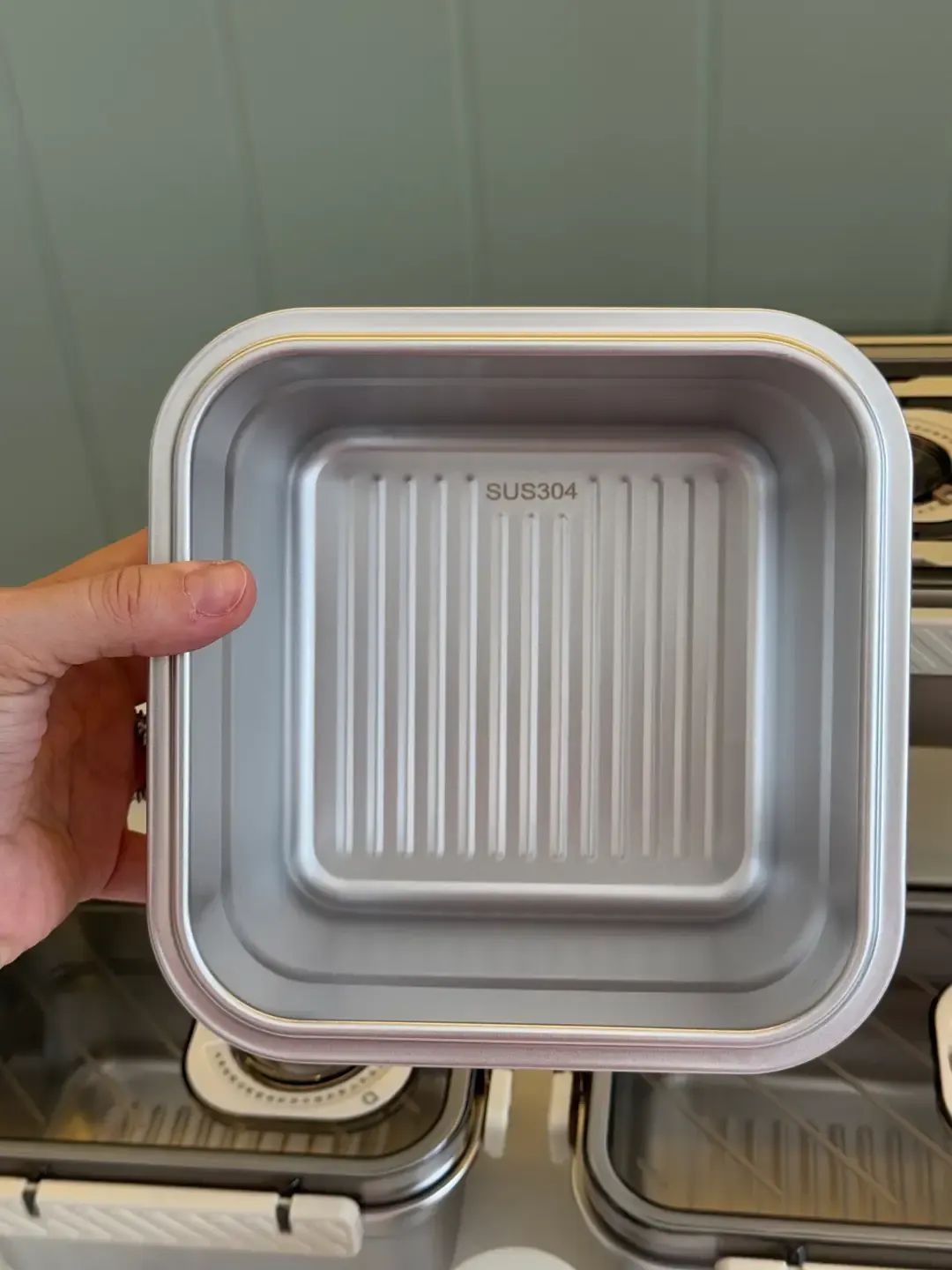 9 Parça Metal Vakumlu Kap & Vakum Aparatı saklama — görsel 5