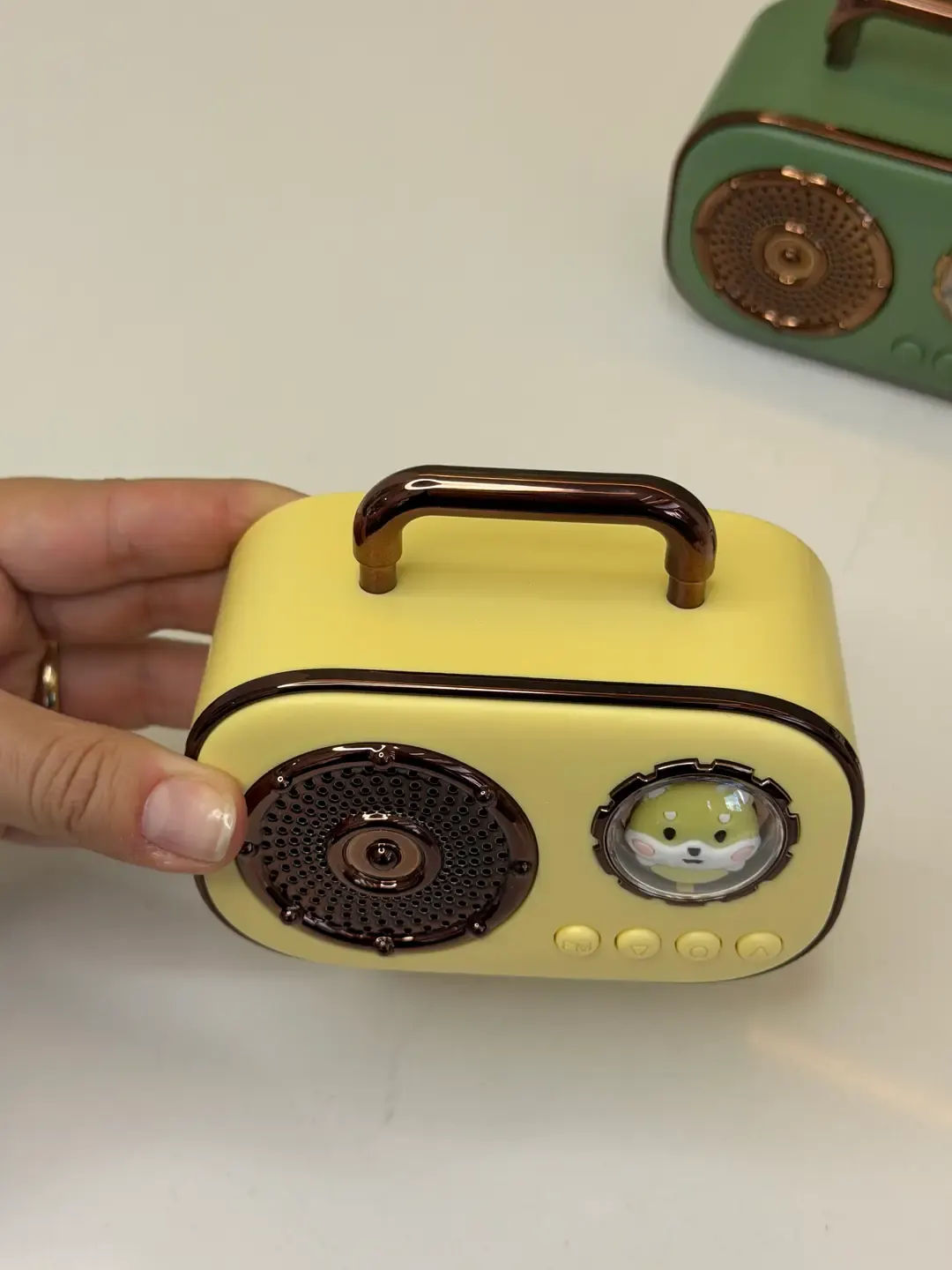 Sarı Retro Radyo / Ses Bombası — görsel 2
