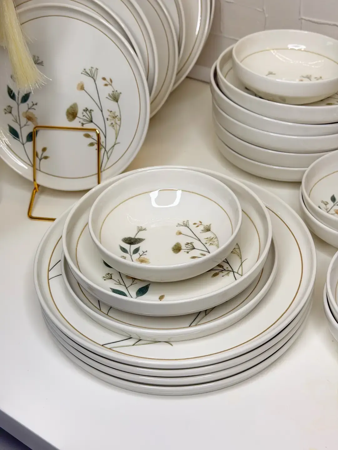 Bloom 24 Parça 6 Kişilik Porselen Yemek Takımı — görsel 2