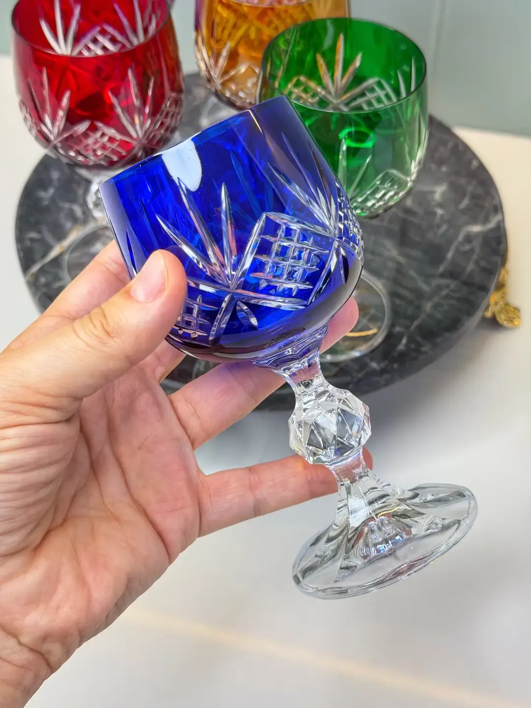 6'Lı Bohemia Kristal Claudıya Bardak Light — görsel 2