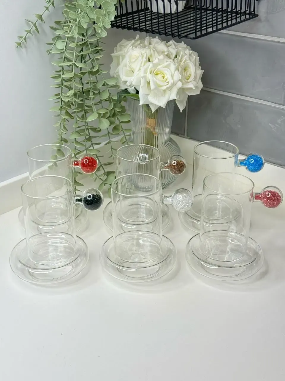 Rosanna 6 Kişilik 12 Parça Çay / Nescafe Fincanı — görsel 4