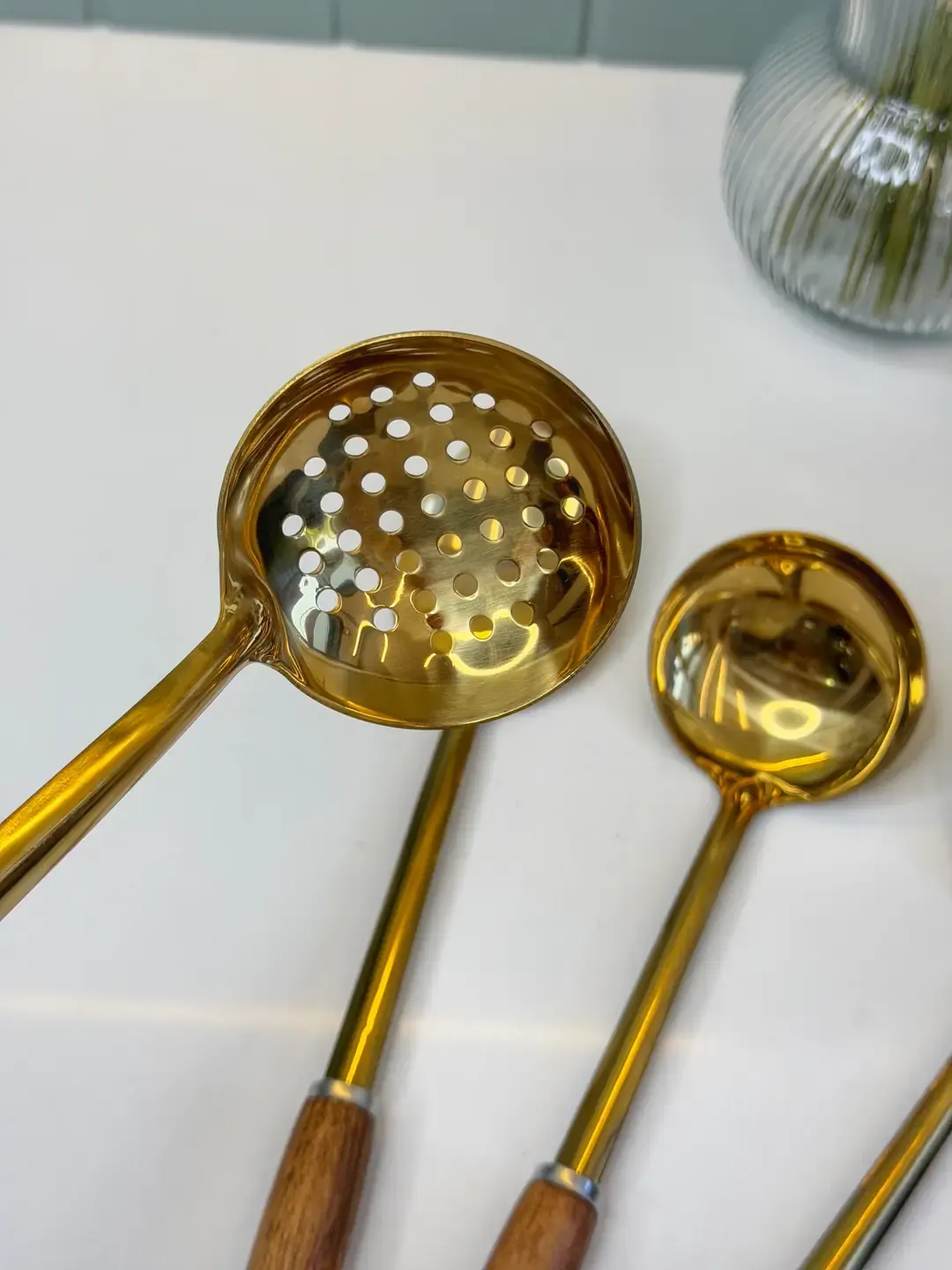 4lü Çelik Gold Servis Seti — görsel 3