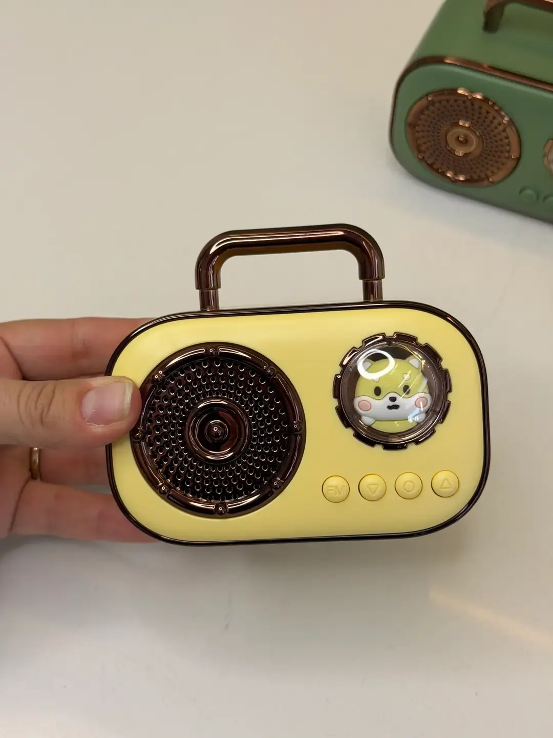 Sarı Retro Radyo / Ses Bombası — görsel 3