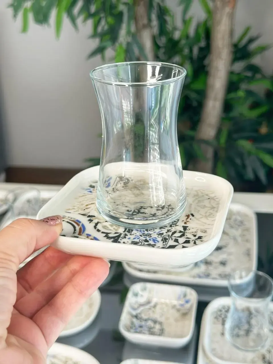 Etnik 29 Parça Porselen Kahvaltı Takımı — görsel 3