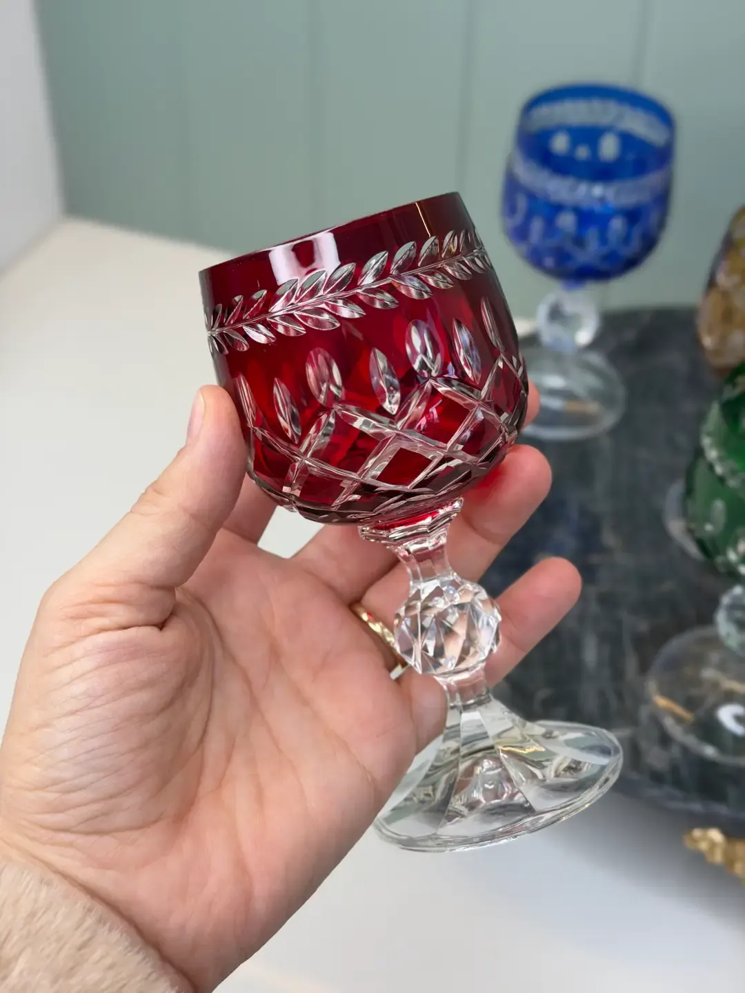 Olveya 6 Kişilik Bohemia Kahve Yanı Su Bardağı — görsel 3